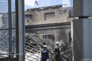 Banyak Koleksi Masih Utuh, Pacsa Kebakaran Museum Nasional Indonesia 