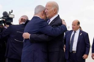 Biden: Pembantaian di Rumah Sakit di Gaza Dilakukan Tim Lain, Bukan Israel