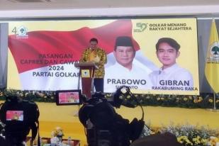 Golkar Usung Gibran Rakabuming Raka Jadi Bakal Cawapres untuk Prabowo