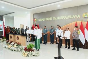 Presiden Resmikan Dua Rumah Sakit TNI di Surabaya