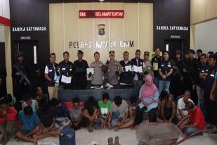 Polisi Tangkap 30 Penambang Batu Bara Ilegal di Muara Enim, Sumatera Selatan