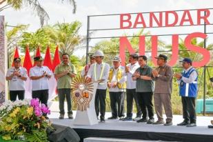 Jokowi Lakukan Groundbreaking Bandar Udara Ibu Kota Nusantara