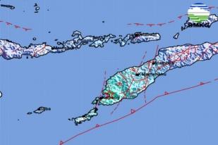 Gempa Bumi Berkekuatan 5,4 Guncang Kabupaten Kupang, NTT