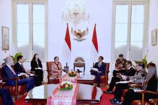 Jokowi Terima Delegasi MIKTA, Bahas Upaya Perdamaian di Palestina