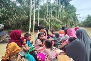 251 Warga Aceh Selatan Masih Mengungsi, Banjir Belum Surut