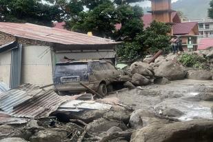 Banjir Bandang di Humbang Hasundutan, Tim Masih Mencari Korban Hilang