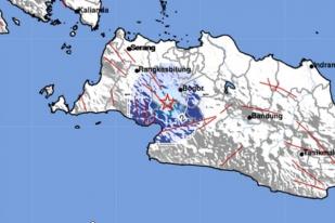 Gempa Bumi Dangkal Berkekuatan 4,0 Guncang Bogor