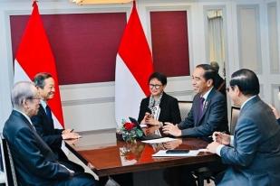 Presiden Jokowi Bertemu Presiden JAPINDA di Tokyo