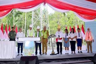 Presiden Resmikan Pengoperasian Sinyal BTS 4G di Kabupaten Kep. Talaud