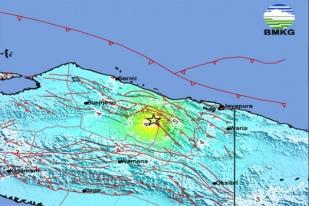 Gempa Bumi Berkekuatan 6,5 Melanda Jayapura, Papua