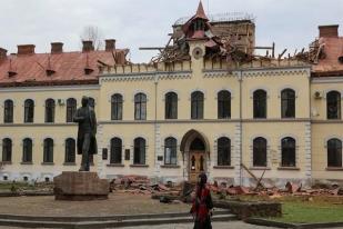 Rusia Serang Universitas dan Museum Terkait Dua Pahlawan Ukraiana