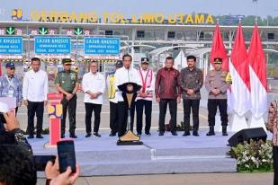 Jalan Tol Pamulang-Cinere-Raya Bogor Diresmikan Presiden