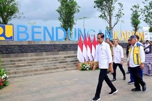 Presiden Resmikan Bendungan Karian di Banten, Salah Satu Yang Terbesar