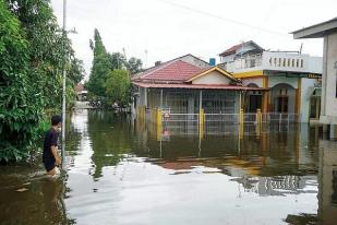 Banjir Melanda Kota Pekanbaru, Riau, 1.400 Warga Terdampak