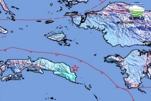 Gempa Bumi Berkekuatan 5,3 Guncang, Seram, Maluku