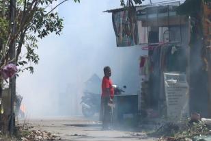 Pasca Banjir, Dilakukan Fogging dan Penyemprotan Disinfektan di Demak