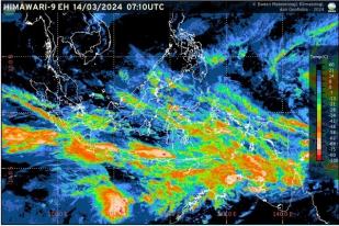 BMKG Peringatkan Hujan Lebat Masih Berpotensi Terjadi Hingga 18 Maret