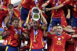 Kalahkan Inggris 2-1 di Euro 2024, Spanyol Catat Empat Kali Raih Juara Piala Eropa