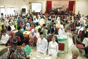 Kemenag Gelar Nikah Massal Gratis di Palembang