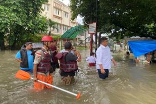 Banjir Merendam 172 Rumah di Kota Medan, Sumatera Utara