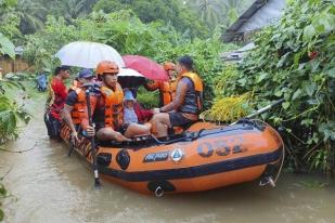 Badai Mengakibatkan Banjir di Wilayah Filipina Utara, Termasuk Manila