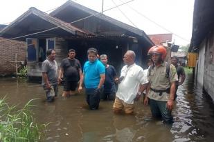 Dua Kecamatan di Kota Medan, Sumatera Utara, Alami Banjir Rob