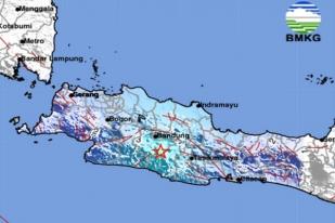 Gempa Bumi Berkekuatan 5,0 Guncang Kabupaten Bandung, Jawa Barat