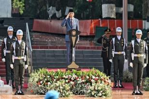 Presiden Memimpin Upacara Hari Kesaktian Pancasila di Lubang Buaya