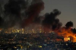 Israel Sasar Beirut Belatan Setelah Peringatan Evakuasi, Menewaskan Beberapa Orang