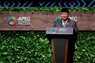 Di APEC CEO Summit, Presiden Dorong Kerja Sama Ekonomi dan Perdamaian di Kawasan Pasifik