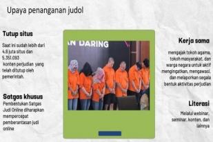 Komdigi Blokir 43.063 Konten Judi Online Selama Enam Hari