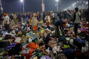 Kekacauan Terjadi pada Festival Hindu Maha Kumb Mela di India, 15 Tewas 