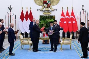 Indonesia dan Turki Sepakati Sejumlah Kerja Sama di Berbagai Bidang