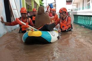 BPBD Mencatat Puluhan RT di Jakarta Terendam Banjir