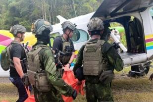 Satgas Habema Evakuasi Guru Korban Serangan OPM di Distrik Anggruk, Papua Pegunungan