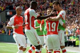 Arsenal Juara Community Shield Usai Tekuk City 3-0