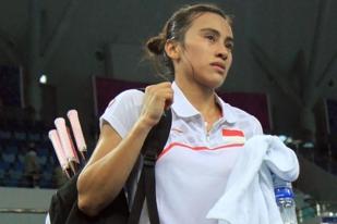 Asian Games, Bulu Tangkis Putri Indonesia Gugur