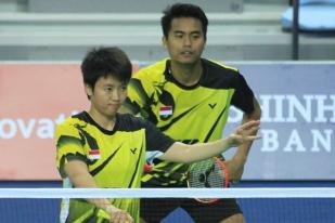 Asian Games, Ganda Campuran Indonesia ke Babak Kedua