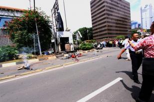 Bom Sarinah, Pegawai Kawasan Sudirman-Thamrin Pulang Cepat