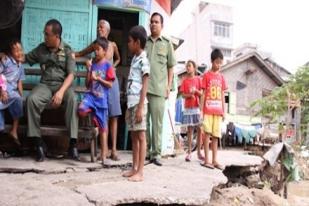 Ratusan Rumah Terendam Banjr di Binjai