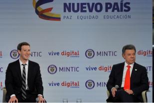 Kunjungan CEO Facebook ke Colombia