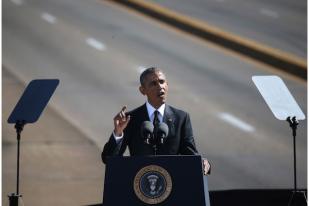 Obama Berpidato di Selma