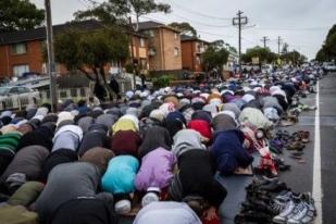 Muslim Australia Salat Ied Pagi Ini