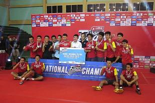 Tim Putra UPI Juara Bulu Tangkis Mahasiswa 2014