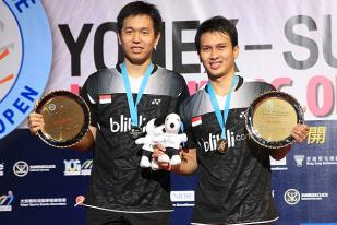 Hendra dan Ahsan Juarai Hong Kong Terbuka