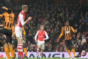 Piala FA: Arsenal Gempur Hull 2-0, Melaju Babak Keempat