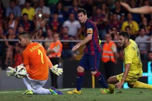 Barcelona Unggul Tipis Villareal, Tempel Ketat Real Madrid