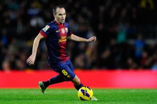 Iniesta Terserang Flu, Tak Tampil Hadapi Levante