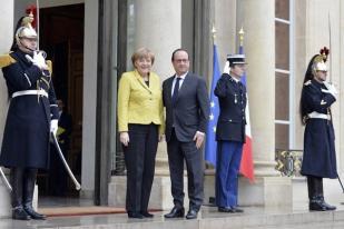 Hollande dan Merkel Desak Rusia-Ukraina Patuhi Minsk II