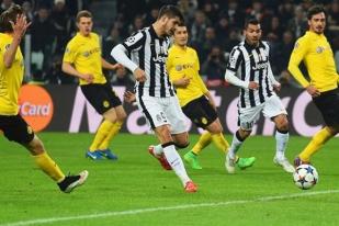 Juventus Atasi Perlawanan Dortmund 2-1